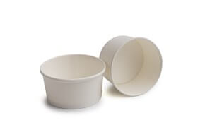 Pot à glace en carton